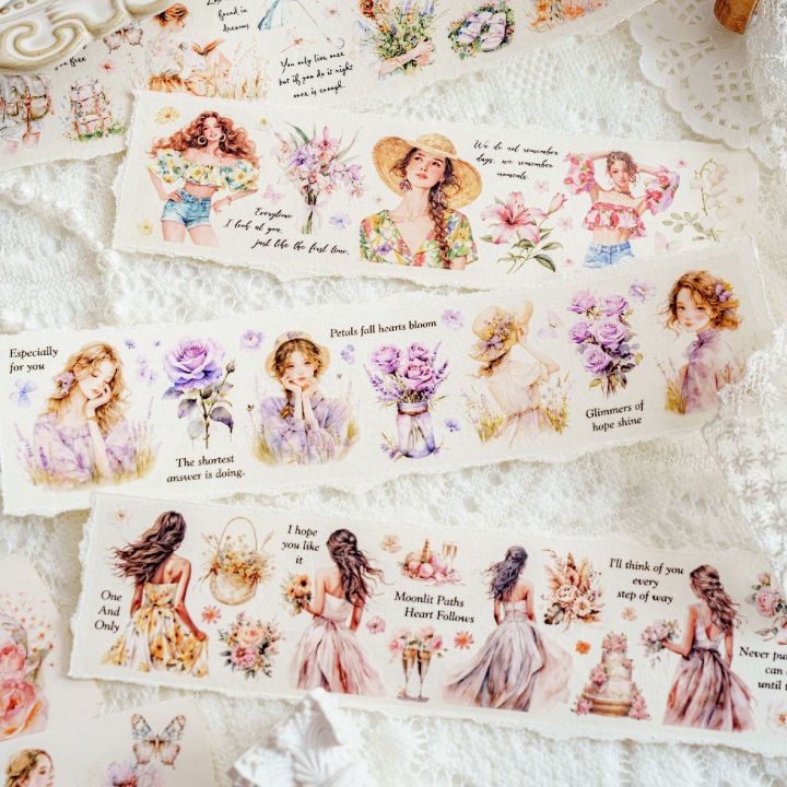 Panda%20Online%20Girls'%20Life%20Series%20Character%20PET%20Masking%20Tapes%20Waterproof%20Transparent%20Tapes%20Decorative%20Sticky%20Paper%20Tape%20for%20Journals%20Diary%20DIY%20Crafts%20Gift%20Wrapping%20-%20Image%203