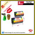 Petra Black Non Dust Soft Eraser Big pack of 2 pcs.