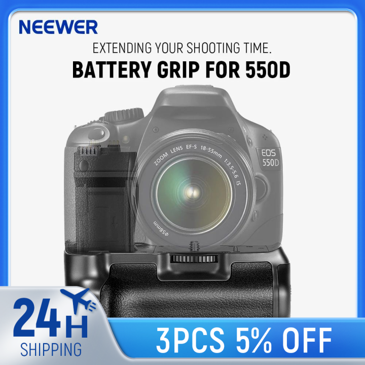 Neewer BG-E8 Replacement Battery Grip Handle for Canon EOS