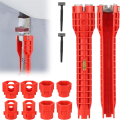 Faucet and Sink Wrench, 14 in 1 Faucet and Sink Installer Tool, Sink Drain Wrench Plumbing Tool, Pipe Wrench. 