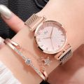 Women Watches Diamond Decoration Casuals Fashion Wristwatch Elegant Luxury Ladies Watch.