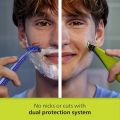 Philips QP2525/10 OneBlade Wet & Dry 3-in-1 Hybrid Trimmer.