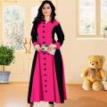 Women High Quality Dubai Kurti , China Linen Fabric, Magenta Color. 