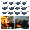 Wok Pan Pots Boiling Nonstick Coating Cookware Nonstick Wok 30cm. 