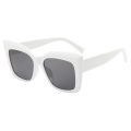 Oulaiou 5284 Leopard Print Butterfly Large Frame Sunglasses Women's Plain Glasses Men's Fashionable Catwalk European and American Cross-Border Sunglasses. 