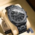 2023 BINBOND B0161 Top box Brand Man Casual Quartz Watch Luxury Luminous Wristwatch Stainless Steel Waterproof Men Clock. 