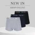 3 Piece Cotton Boxer Underwear Set For Men - Enjoy Unparalleled Comfort Throughout The Day Three-Piece Boxer Set - The Ultimate Choice.