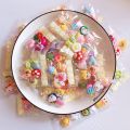 3d Water Cup Stickers 4pcs Cute Cartoon Thermos Cup Water Bottle Stickers Three-dimensional Resin Accessories Diy Mobile Phone Sticker* 1 bag.