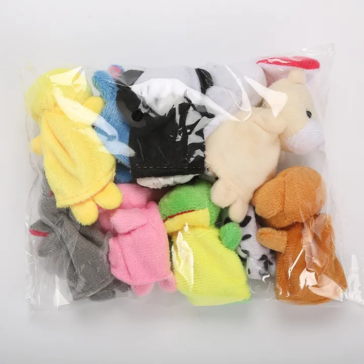 10pcs/Lot%20Cartoon%20Animal%20Velvet%20Finger%20Puppet%20Finger%20Toy%20Finger%20Doll%20Baby%20Cloth%20Educational%20Hand%20Baby%20Toy%20-%20Image%207