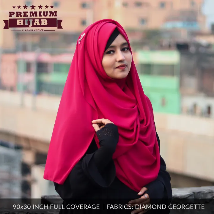 Premium%20Quality%20Full%20Coverage%20Diamond%20Georgette%20Plain%20Hijab%20-%20Image%202
