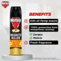 Mortein Mosquito & Flying Insect Killer Aerosol Spray 425ml, 100% Dengue & Malaria protection, fresh fragrance. 