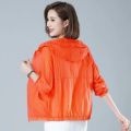 Sun-Protective Clothing Women's Short2023New Mother's Clothes UV Protection Breathable and Loose Air Conditioning Shirt Sun Protection Clothing Thin Coat. 