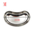 304 stainless steel curved plate stainless steel waist plate large small deep curved plate kidney type plate operation type tray. 