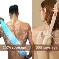 Silicone Body Scrubber Bath Shower Towel,Back Cleaning Shower Strap,Silicone Body Brush, Body Wash Silicone Scrubber Belt for Men Women, Easy to Clean. 