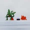 7pcs/set Dragon Ball Z Cell Figure Perfect Cell First Form Pvc Action Figures Collection Model Toys For Children Adult Gifts. 