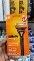 Gillette Fusion 5 2 Blade 1 razor Smooth Long Lasting shave.