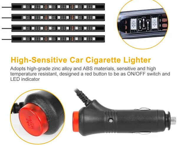Car%20Interior%20Lighting%20%2048%20Pieces%20LED%205050%20Atmosphere%20Light%20Waterproof%20RGB%20Ambient%20Remote%20system%20Lighting%20-%20Image%202
