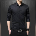 Black Cotton Formal Shirt For Men - Shirt For Men. 