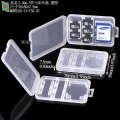 1 3 packaging drive card portable work hard drives USB shield boxes PP enterprise gift flash memory boxes. 