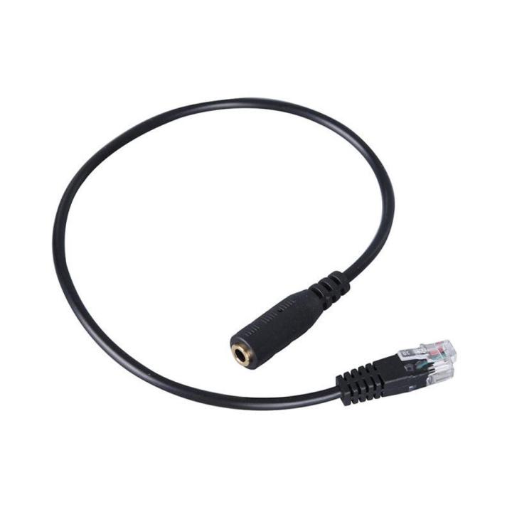 Harmony3.5mm Plug Jack to RJ9 iPhone Headset to for Cisco Office Phone Adapter Cable