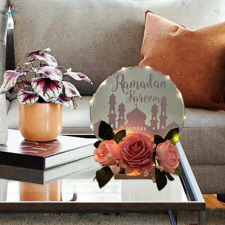 Eid%20Mubarak%20Table%20Decorations%20Table%20Centerpiece%20Ramadan%20Wreath%20for%20Banquet%20-%20Image%208