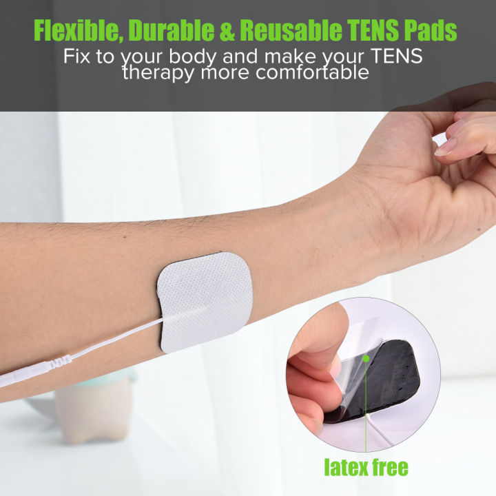 %E3%80%90Sleek%E3%80%91%2020Pcs%20Electrode%20Pads%20for%20Tens%20Digital%20Therapy%20Self%20Adhesive%20Reusable%202Mm%20Plug%20for%20Tens%203000,Ems%20Digital%20Therapy%20Machine%20Massagermachine%20,electrode%20-%20Image%206