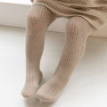 Baby Girls Pantyhose Newborn Elastic Waist Solid Color Stockings Slim Fit Socks Tights for Casual Daily.
