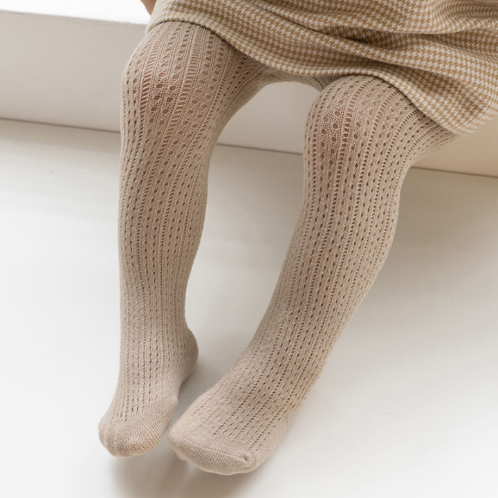 Baby%20Girls%20Pantyhose%20Newborn%20Elastic%20Waist%20Solid%20Color%20Stockings%20Slim%20Fit%20Socks%20Tights%20for%20Casual%20Daily%20-%20Image%202