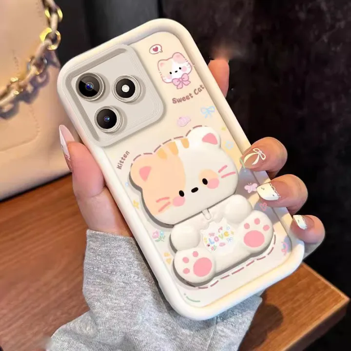 Case%20for%20realme%20C63%20C61%204G%20C83%20Realme%20note%2060X%2060%2070%2070x%2070t%2080%204g%20phone%20casing%20back%20cover%20Softcase%20shockproof%20Cover%20new%20design%20aesthetic%20cute%20cat%20with%20makeup%20mirror%20holder%20for%20girls%20JTMMZJ9%20-%20Image%202