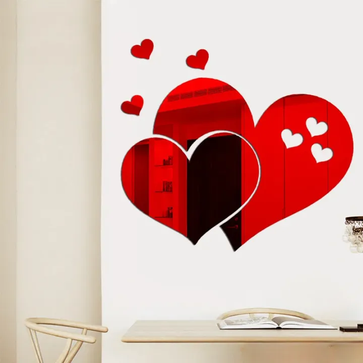 3D%20Acrylic%20Mirror%20Wall%20Stickers%20DIY%20Wall%20Mirrors%20Sticker%20Removable%20Self%20Adhesive%20Aesthetic%20LOVE%20Tiles%20Decals%20Home%20Decoration%20-%20Image%203
