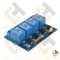 12V Relay Module DC 12V Four Channel Isolated Relay Control Module With Screw Terminal For Arduino 4 Channel DC12V With Optocoupler Protection.