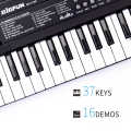 37 Keys USB Digital Music Keyboard Electronic Keyboard Electric Piano with Microphone Early Educational Tool Kids Gift D30. 
