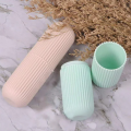 Plastic Capsule Shape Toothbrush holder For Holding Tooth Brush 1ps - Multicolor. 