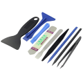 Professional Safe Opening Pry Tool Repair Kit with Non-Abrasive Anti-Static Tweezers(Pry Opening Kit Set2). 