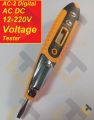 AC-2 AC 2 Digital AC DC 12-220V Non-Contact Voltage Detector Tester Pen With Night Sight Induction Test Multi Sensor LCD Display Voltmeter Electrical Trade Tools & Testers. 