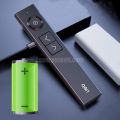 Deli 50685 Flip Pen Digital Charging USB Plug and Play Long-distance Light Spots clear PPT Recording Translation Key Points.