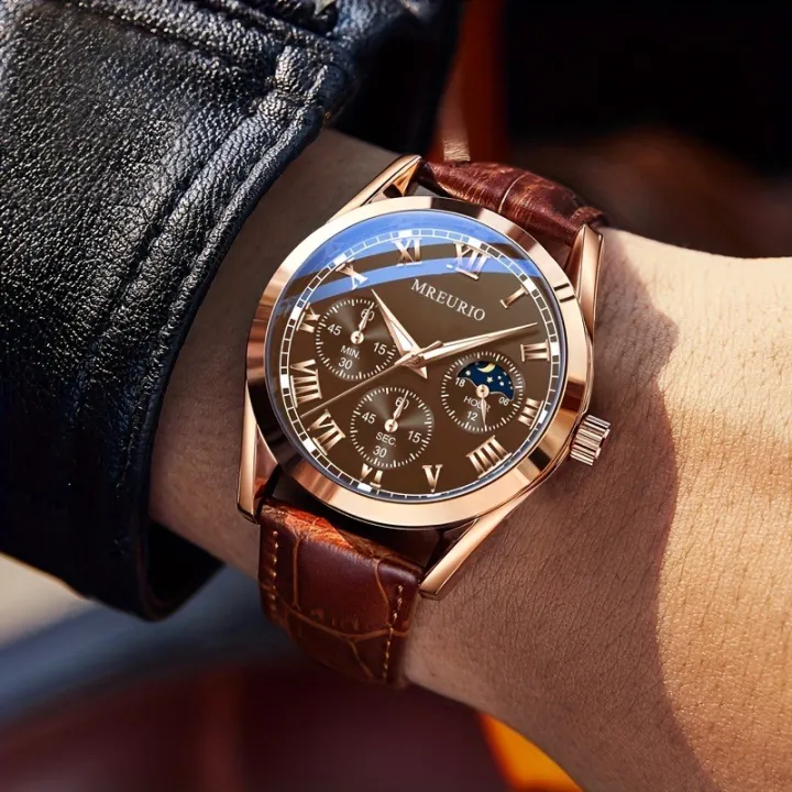 %E3%80%90Hey%20my%20home%E3%80%91business%20men%20quartz%20Watch%20stainless%20steel%20round%20wrist%20watch%20-%20Image%204