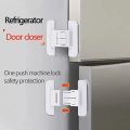 Multi-Functional Refrigerator Safety Lock, Door Lock, Drawer lock, Children Secure Fridge Freezer Lock, Home Security Protection - Cabinet Locks & Straps.