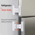 Multi-Functional Refrigerator Safety Lock, Door Lock, Drawer lock, Children Secure Fridge Freezer Lock, Home Security Protection - Cabinet Locks & Straps.