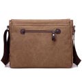 Weysfor Fashion Solid Canvas Messenger Satchel Bags Buckle Casual Portable Shoulder Bag Korean Trend Simple Pack For Men. 