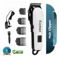 Kemei KM-809A Digital Electric Rechargeable Professional Hair Clipper Trimmer. 