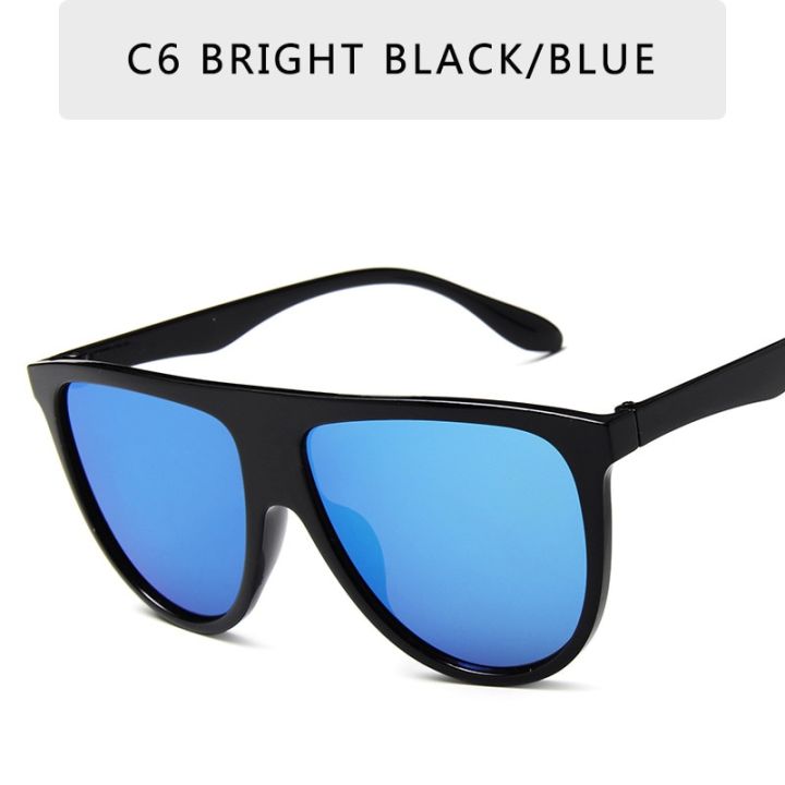 【Lejia】sunglasses woman flat top Shadow sun square Pilot luxury ...
