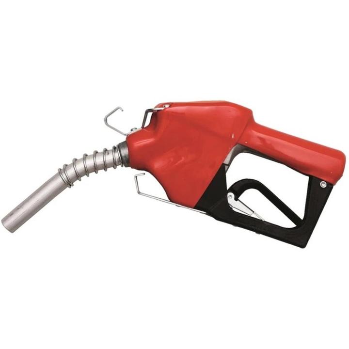 Fuel Transfer Nozzle, Automatic Fuel Nozzle, Auto Shut Off, Aluminum & PVC Gas Pump Handle for Diesel Kerosene Biodiesel Refilling