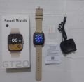 GT20 Smart Watch Waterproof Calling Option Big Display.