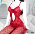 Fashion Sleepware Transparent  Woman Lace Night Dress. 