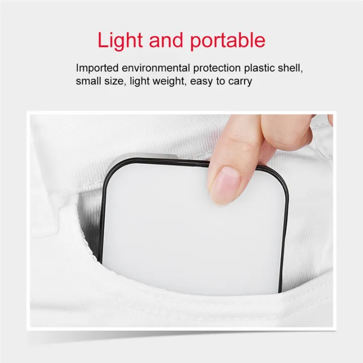1%20Piece%20Mini%20LED%20Video%20Light%20Photography%202W%20Dimmable%20for%20Camera%20Smartphone%20Laptop%20-%20Image%203
