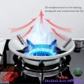 RANI Universal 8-Hole Energy Saving Gas Stove Cover: Windproof Disk with Round Shape Windshield Bracket for Enhanced Cooking Efficiency. 
