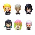 4-5cm Demon Slayer figure Tanjiro Nezuko figurine Inosuke Zenizu Action Figure Q Ver. Sitting kimetsu no yaiba figures Model Toy Moonlight Shines. 