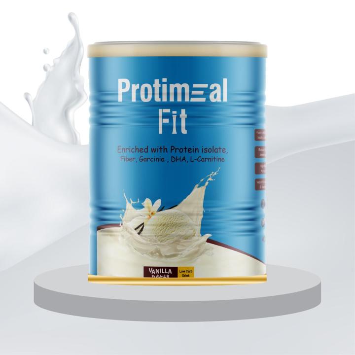 Protimeal Fit(Enriched with Protein Isolate, Fiber, Garcinia, Dha, L-Carnitine)