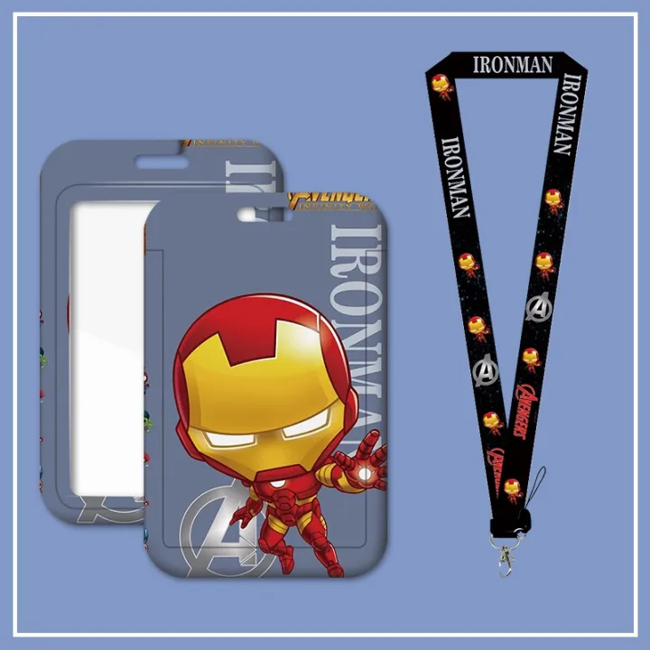 Mickey%20Mouse%20Children's%20Card%20Holder%20Cartoon%20Character%20Minnie%20Portable%20Keychain%20ID%20Card%20Holder%20Cover%20Kids%20Gifts%20-%20Image%202